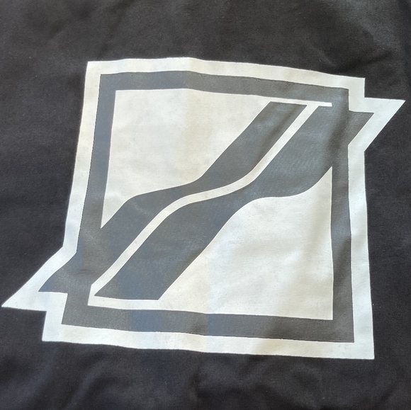 Nwt We11done Mens Black Quarter-Zip SweatShirt Size Small 100% Cotton - Picture 3 of 8